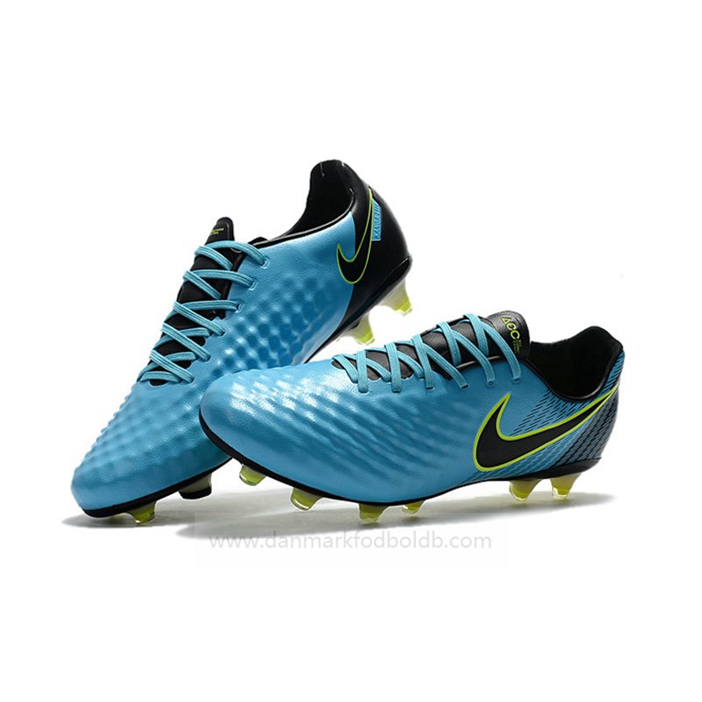 Nike Magista Opus Ii FG Fodboldstøvler Herre – Blå Sort